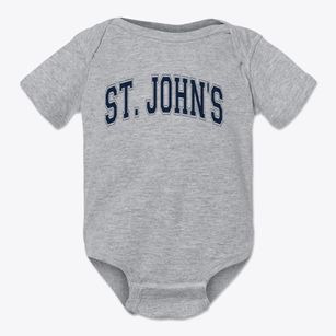 Saint John's Lutheran School Varsity Arch Baby Onesie