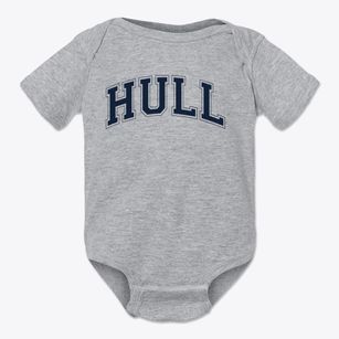 Hull Elementary School Varsity Arch Baby Onesie