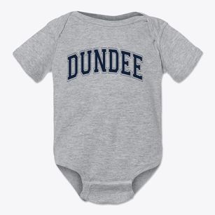 Dundee Elementary School Varsity Arch Baby Onesie
