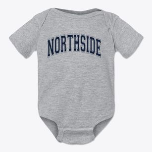 Northside Christian School Varsity Arch Baby Onesie