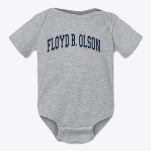 Floyd B. Olson Middle School Varsity Arch Baby Onesie