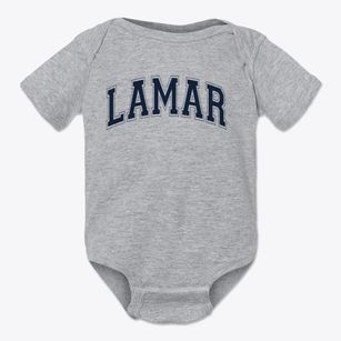 Lamar Area Vocational Technical School Varsity Arch Baby Onesie