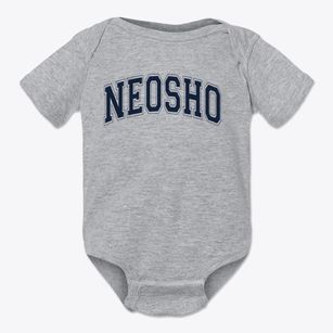 Neosho  Intermediate Middle School Varsity Arch Baby Onesie