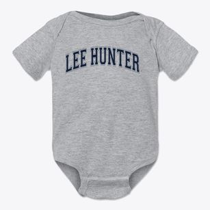 Lee Hunter Elementary School Varsity Arch Baby Onesie