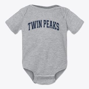 Twin Peaks Middle School Varsity Arch Baby Onesie