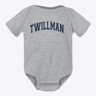 Twillman Elementary School Varsity Arch Baby Onesie