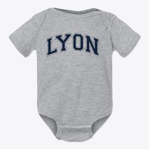 Lyon Academy Of Basic Instruction Varsity Arch Baby Onesie