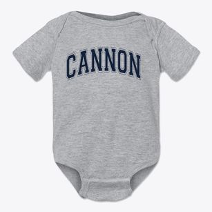 Cannon Middle School Varsity Arch Baby Onesie