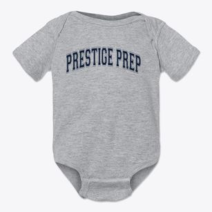 Prestige Prep Academy Varsity Arch Baby Onesie