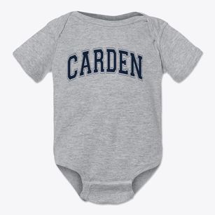 Carden School Of Stockton Varsity Arch Baby Onesie