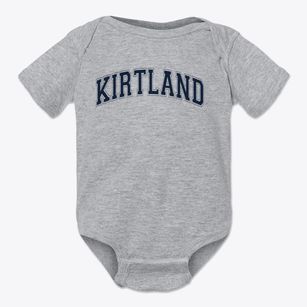 Kirtland Elementary School Varsity Arch Baby Onesie