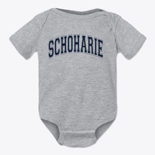 Schoharie High School Varsity Arch Baby Onesie