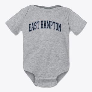 East Hampton High School Varsity Arch Baby Onesie