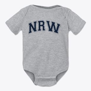 North Rose Wolcott Middle School Varsity Arch Baby Onesie