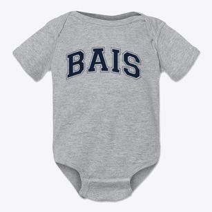 Bais Tziporah Girls Elementary School Varsity Arch Baby Onesie