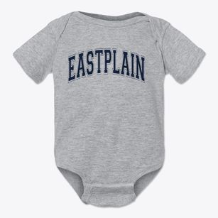 Eastplain Elementary School Varsity Arch Baby Onesie