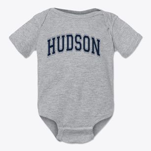 Hudson High School Varsity Arch Baby Onesie