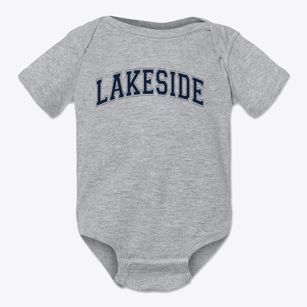 Lakeside High School Varsity Arch Baby Onesie