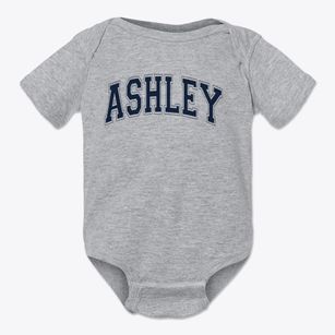 Ashley Elementary School Varsity Arch Baby Onesie
