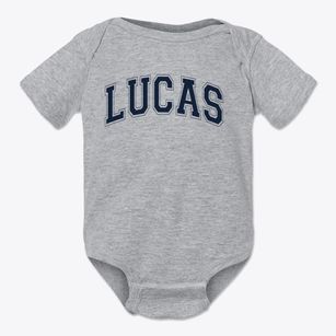Lucas Middle School Varsity Arch Baby Onesie