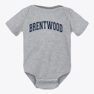 Brentwood Elementary School Varsity Arch Baby Onesie