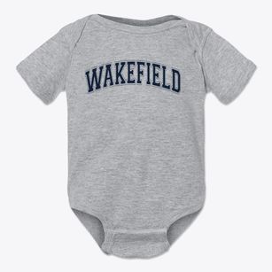 Wakefield Middle School Varsity Arch Baby Onesie