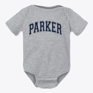 Parker Middle School Varsity Arch Baby Onesie