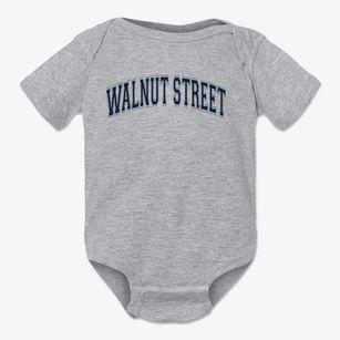 Walnut Street School Varsity Arch Baby Onesie