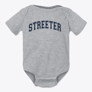 Streeter Elementary School Varsity Arch Baby Onesie