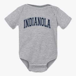 Indianola Middle School Varsity Arch Baby Onesie