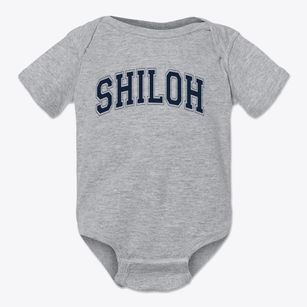 Shiloh Prep School Varsity Arch Baby Onesie