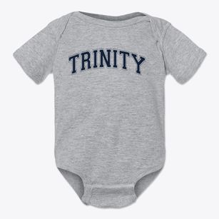 Trinity Christian School Varsity Arch Baby Onesie