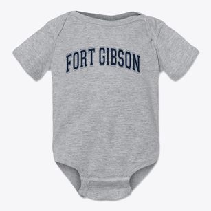 Fort Gibson Intermediate Elementary Varsity Arch Baby Onesie