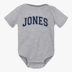 Jones Middle School Varsity Arch Baby Onesie