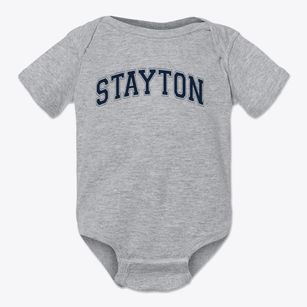 Stayton Elementary School Varsity Arch Baby Onesie