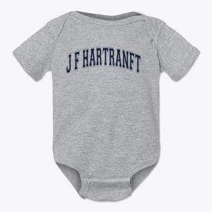 J F Hartranft Elementary School Varsity Arch Baby Onesie