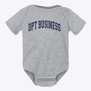 Dpt Business School Varsity Arch Baby Onesie