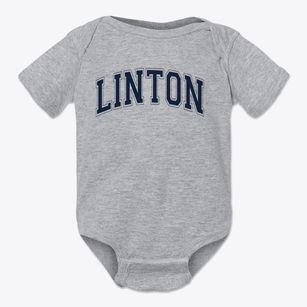 Linton Junior High School Varsity Arch Baby Onesie