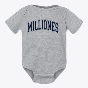 Milliones Middle School Varsity Arch Baby Onesie