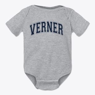 Verner Elementary School Varsity Arch Baby Onesie