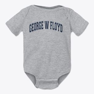 George W Floyd Elementary School Varsity Arch Baby Onesie