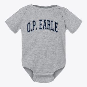 O.p. Earle Elementary Varsity Arch Baby Onesie