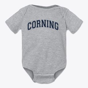 Corning Elementary School Varsity Arch Baby Onesie