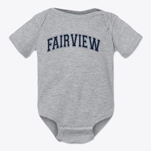 Fairview Elementary School Varsity Arch Baby Onesie