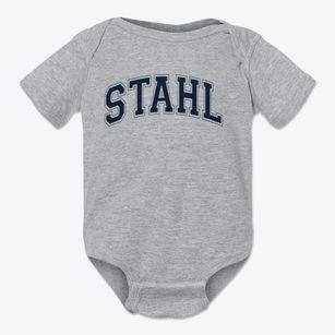 Stahl Elementary School Varsity Arch Baby Onesie