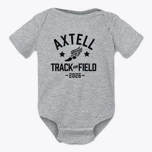 Axtell High School Track and Field Baby Onesie