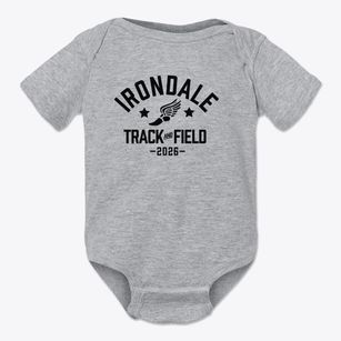 Irondale Middle School Track and Field Baby Onesie