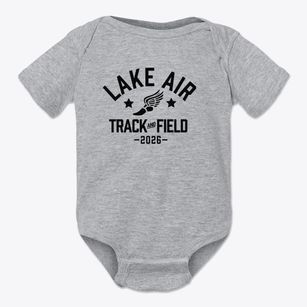 Lake Air Junior High School Track and Field Baby Onesie