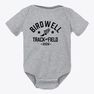 Birdwell Elementary School Track and Field Baby Onesie