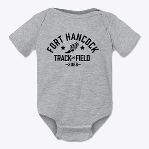 Fort Hancock High School Track and Field Baby Onesie